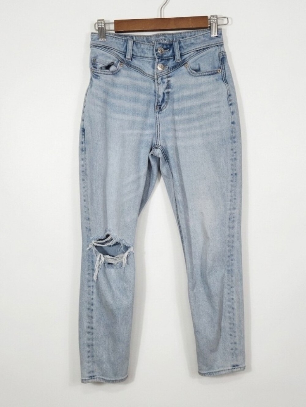 AEO mom jeans